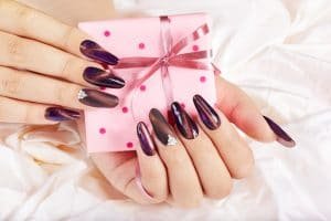 manicured nails and gift box seasonal marketing plan blog