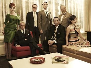 Mad Men cast copywriting